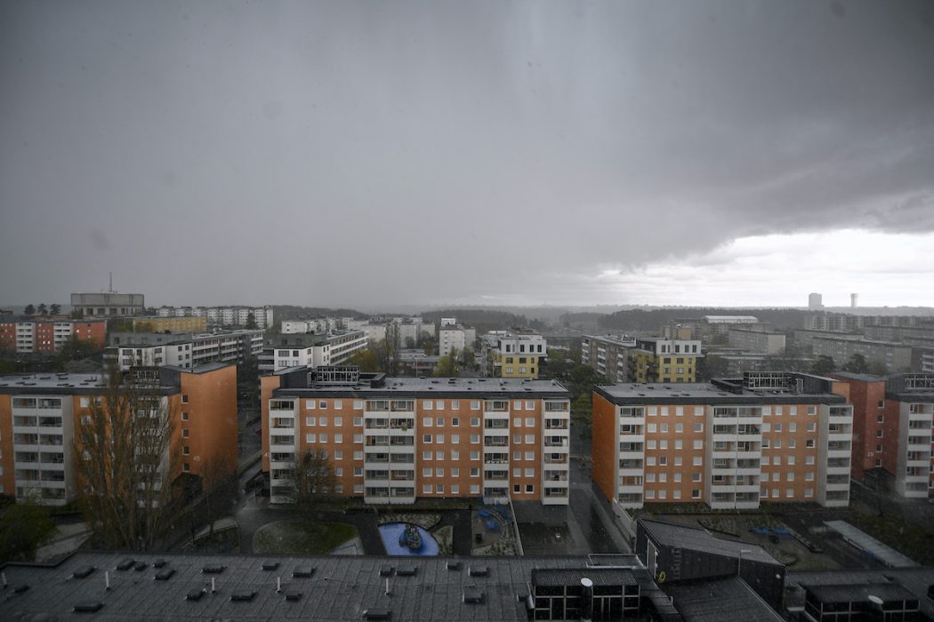 I Tensta ligger ett bostadsområde som uppfördes mellan 1966 och 1972 inom ramen för miljonprogrammet.