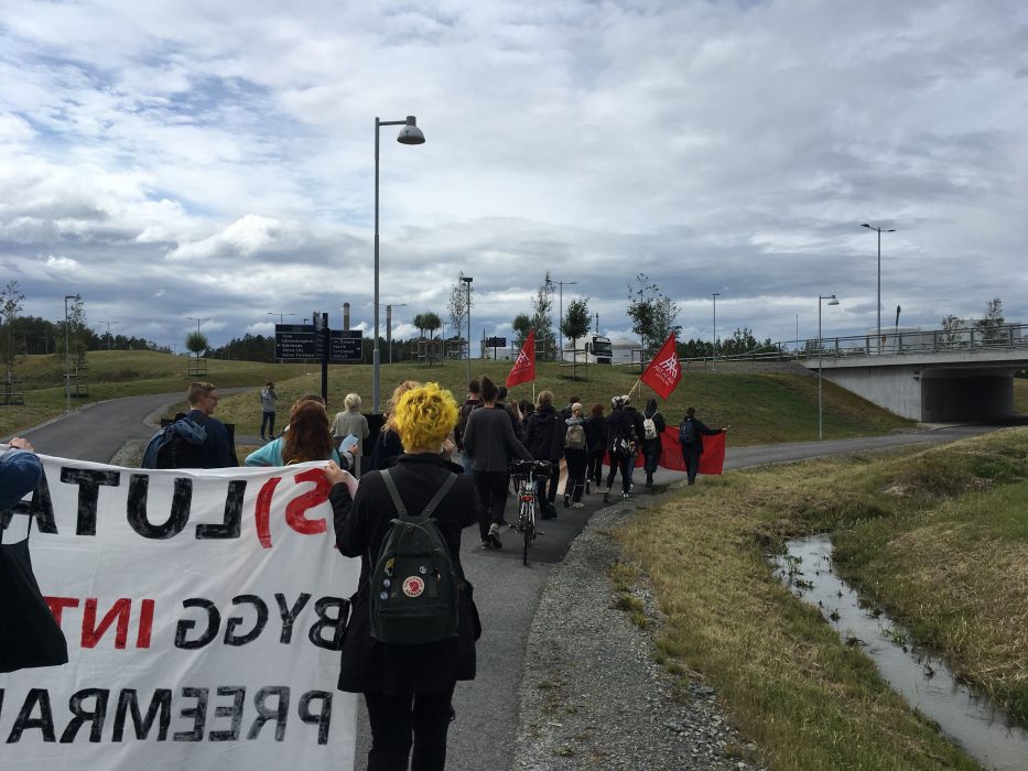 Protest mot Preem i Göteborg