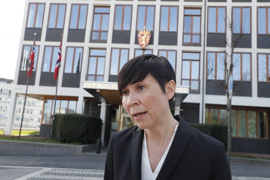 Norges utrikesminister Ine Marie Eriksen Søreide.