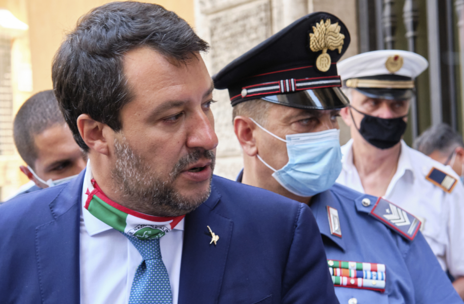 Den tidigare vice premiärministern och inrikesministern Matteo Salvini får inte rättslig immunitet.