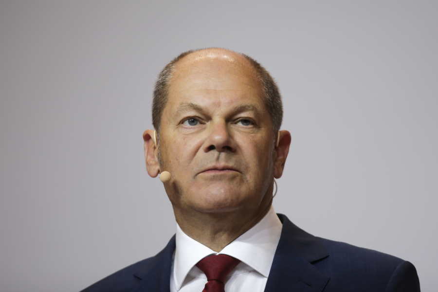 Tysklands finansminister och vice förbundskansler Olaf Scholz.