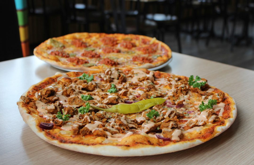 På Food house i Linköping finns fina pizzor samt en varierad à la carte.