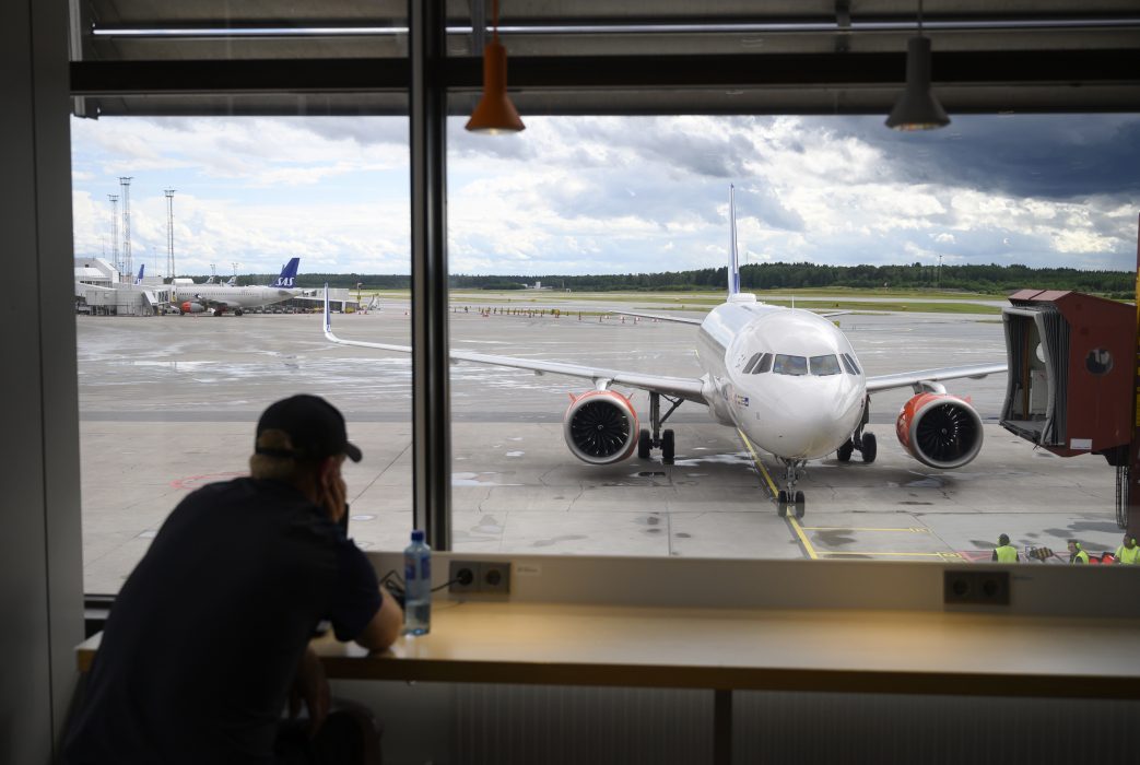 Utbyggnaden av Arlanda har stoppats, men Flyglarm Arlandas Andrea Söderblom-Tay befarar att planerna återupptas.