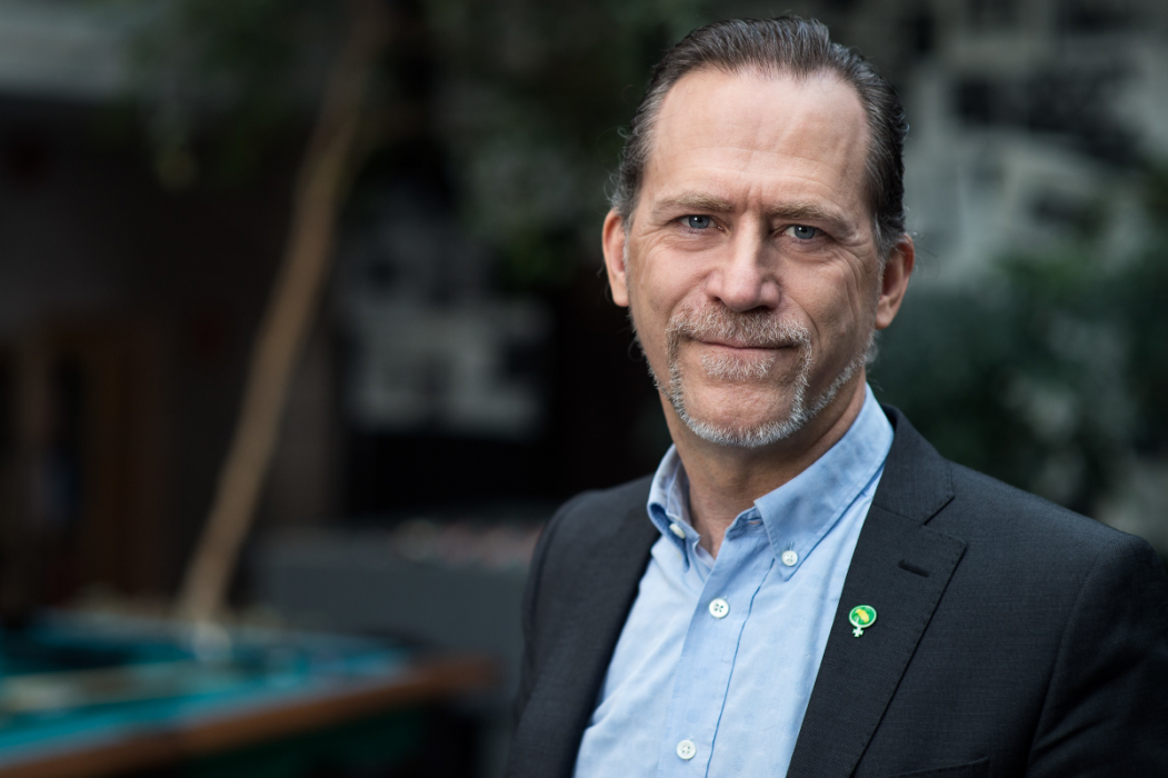 Daniel Helldén, trafikborgarråd i Stockholms stad.