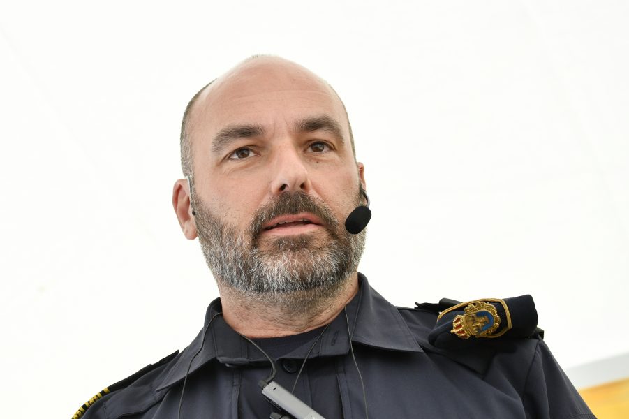 Patrik Engström, chef för nationella gränspolisen.