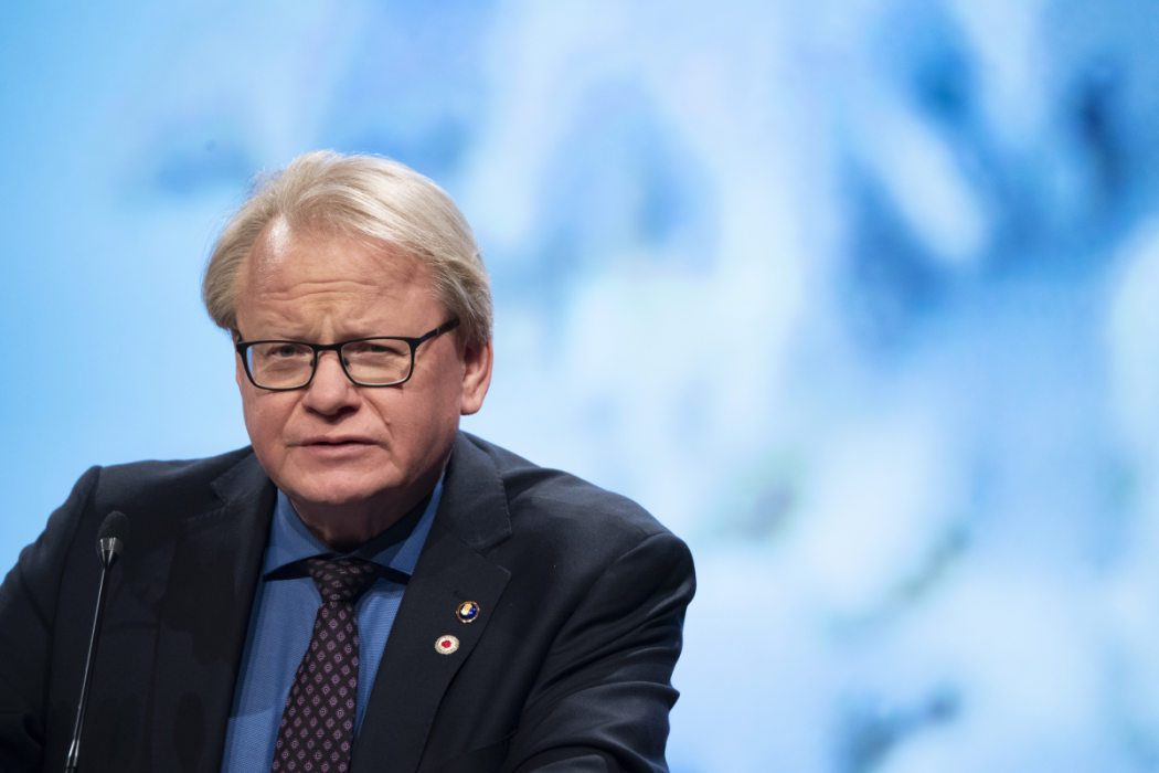 Försvarsminister Peter Hultqvist.