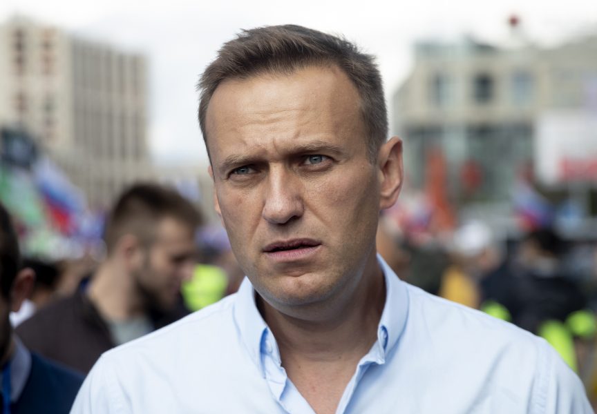 Den ryske oppositionspolitikern Aleksej Navalnyj.