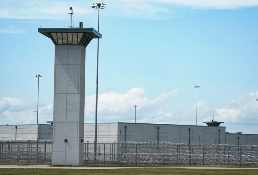 Fängelset i Terre Haute i Indiana där den dödsdömde 40-åringen avrättades på torsdagen.