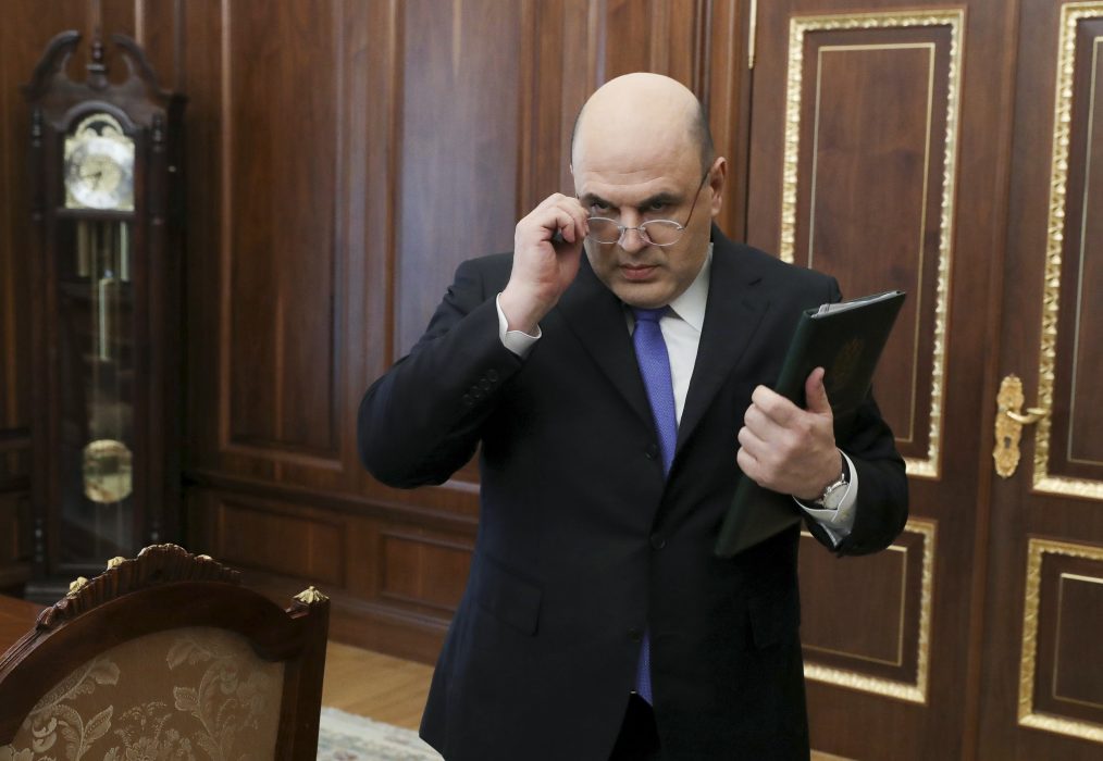 Rysslands premiärminister Michail Misjustin.