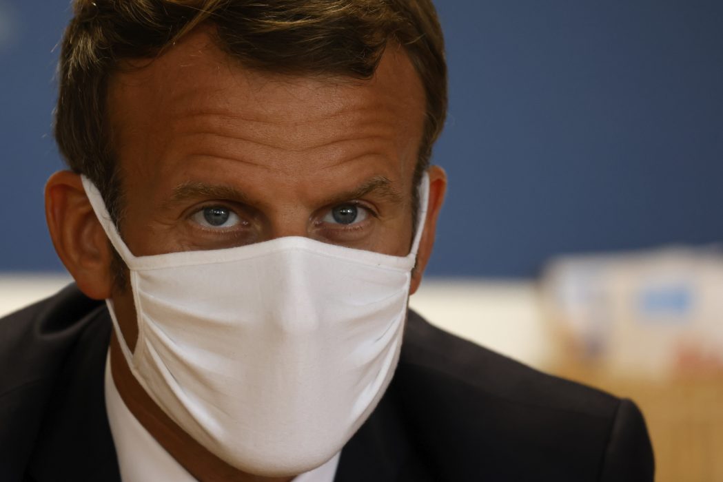Frankrikes president Emmanuel Macron.