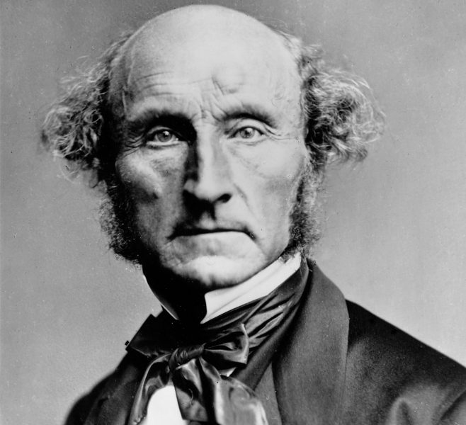 Liberalismens fader, John Stuart Mill (1806–1873).