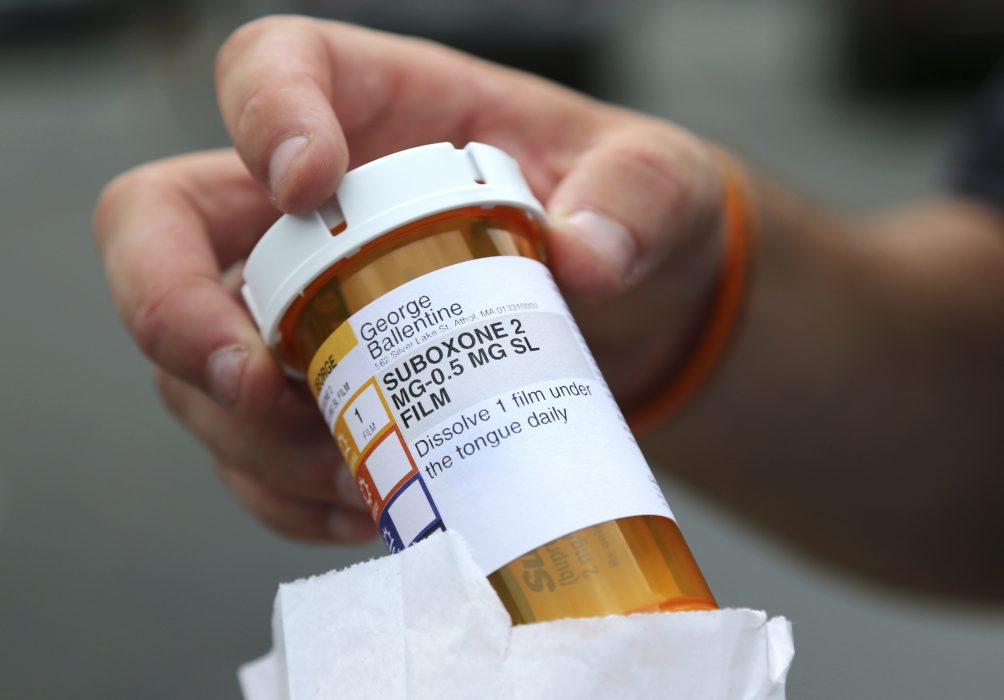 Bland annat läkemedlet Suboxone innehåller substanserna buprenorfin och naloxon.