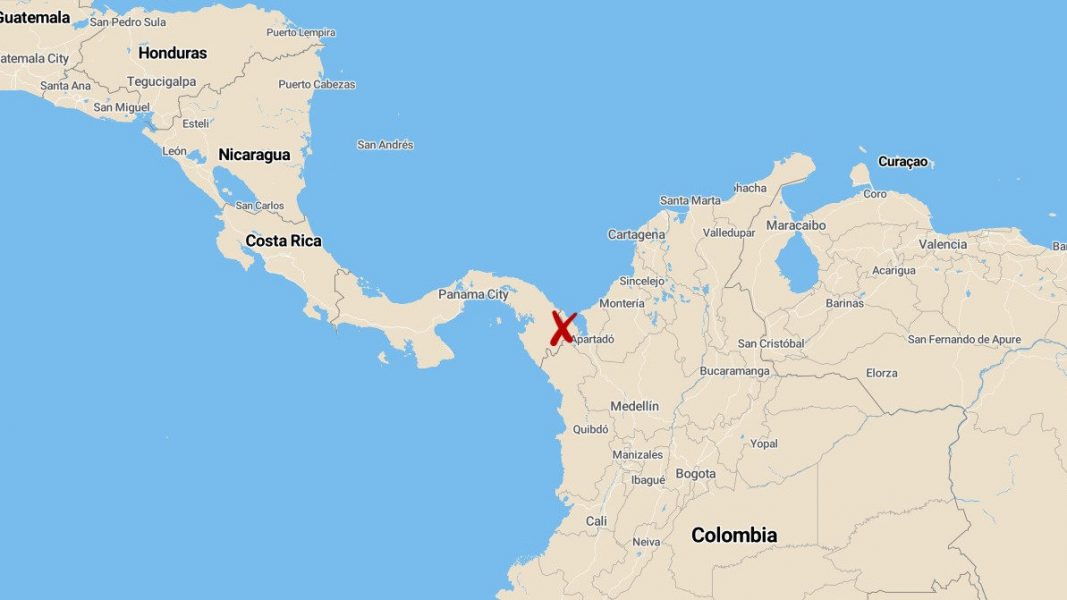 Haiter i sjönöd har räddats utanför Colombia.