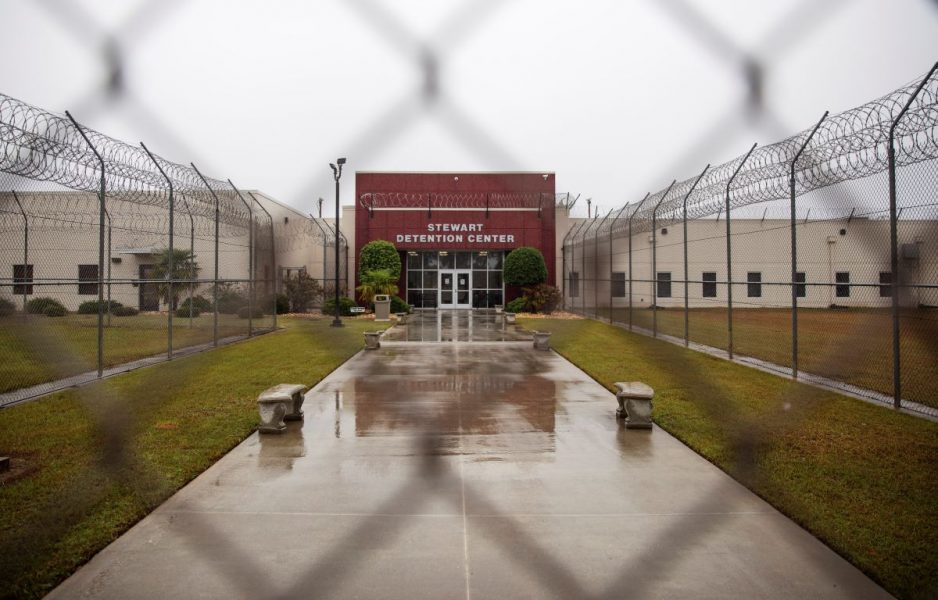 Stewart Detention Center är ett av de flyktingförvar som fått kritik under många år.