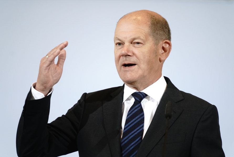 Finansminister och vice förbundskansler Olaf Scholz.