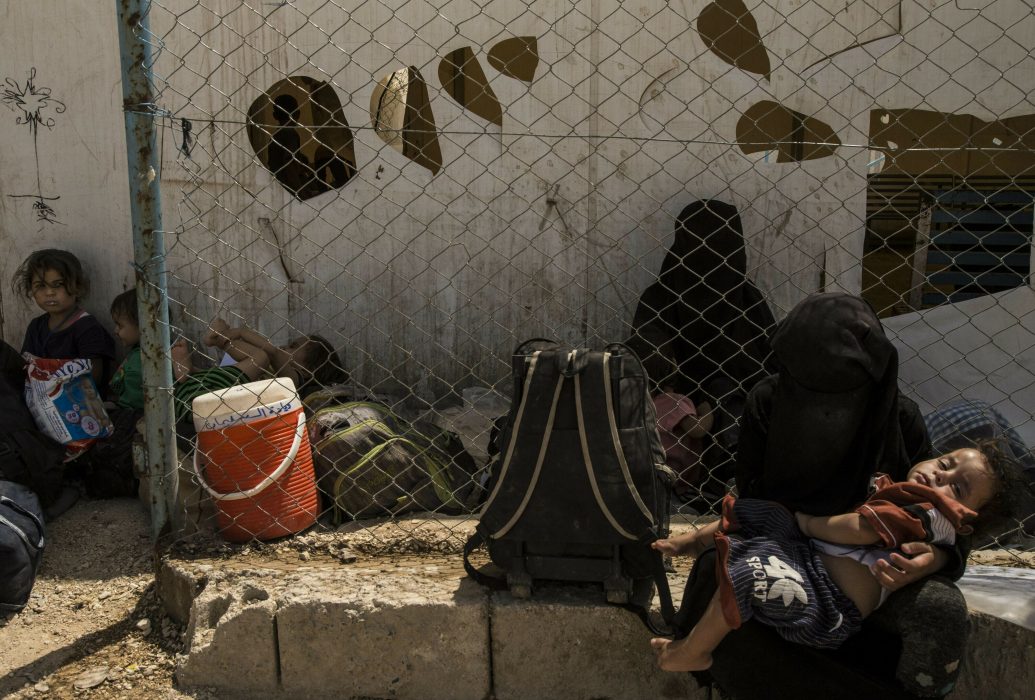Lägret al-Hol i nordöstra Syrien hyser tiotusentals människor.