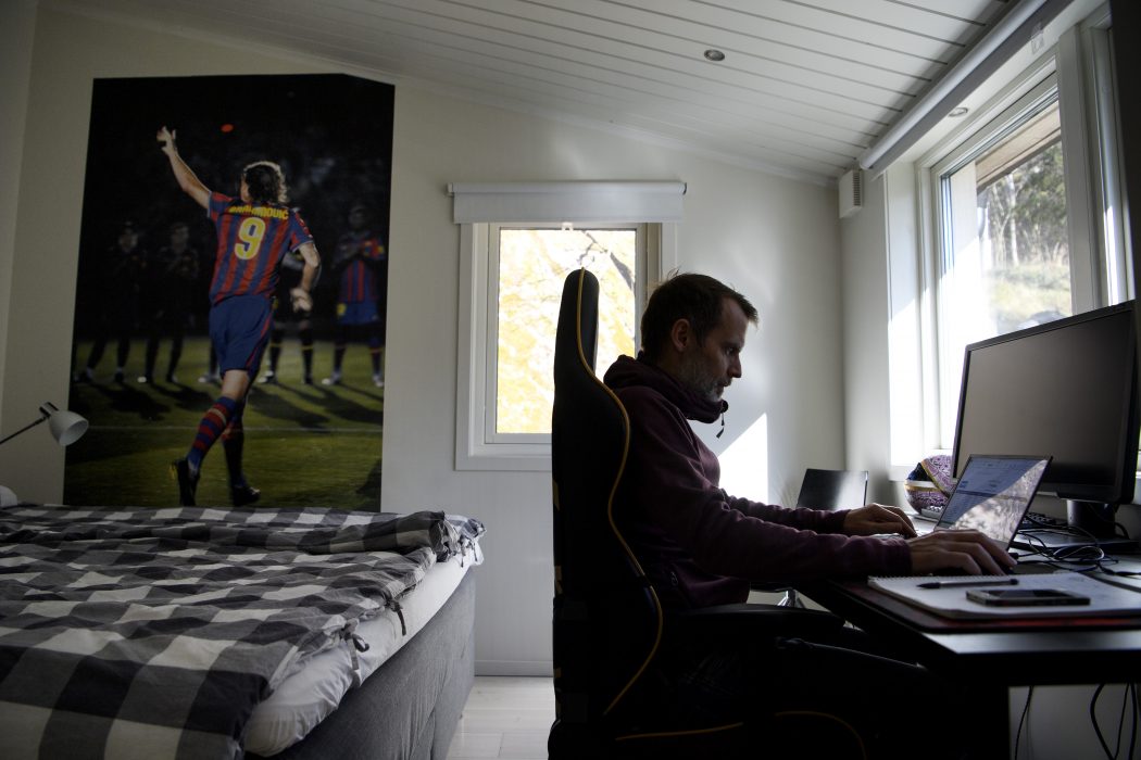 En ny undersökning visar att många uppskattat att jobba hemifrån under pandemin.