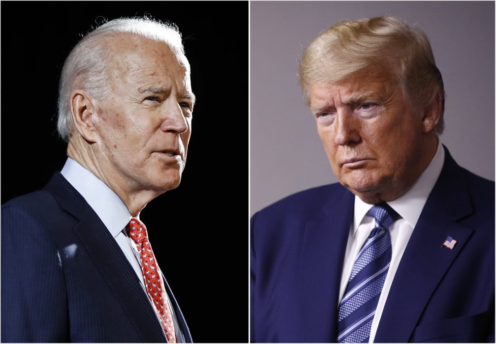Demokraternas presidentkandidat Joe Biden och den sittande presidenten och republikanen Donald Trump möts under natten till onsdagen för debatt.
