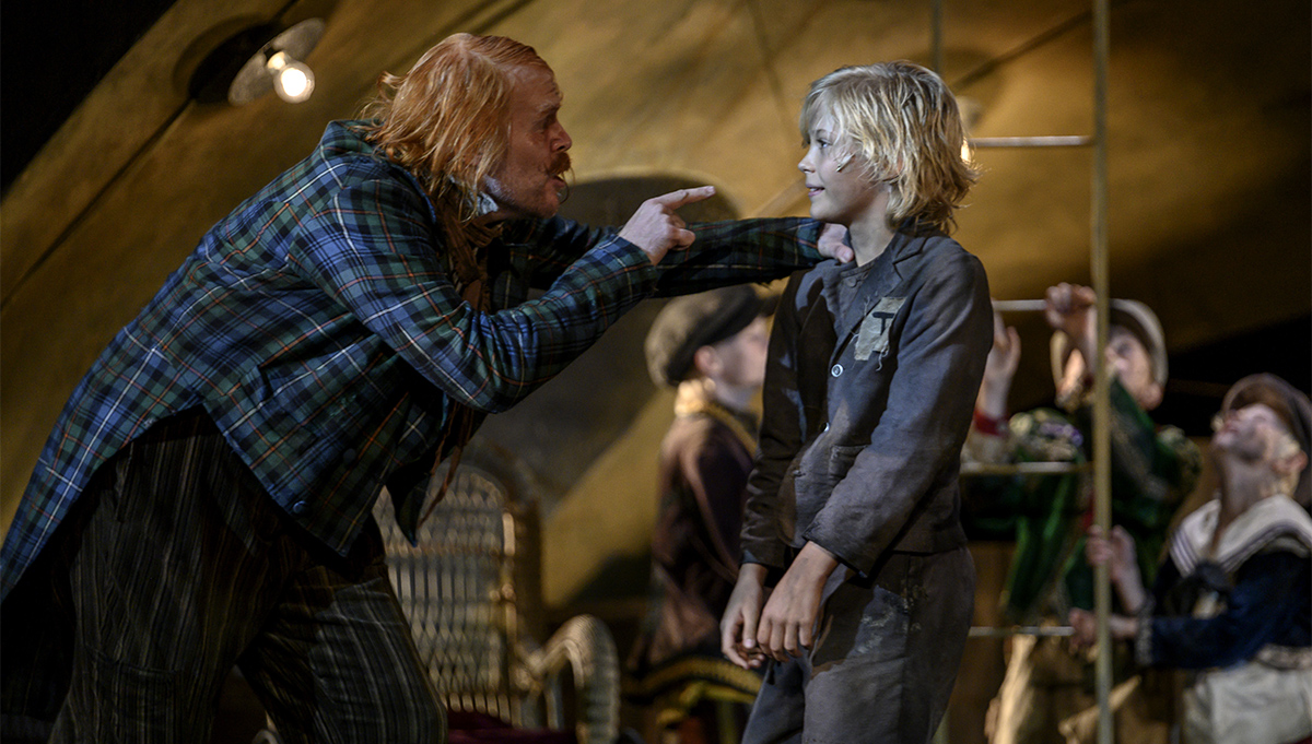 Mathias Graffner spelar Oliver Twist på Göteborgsoperan i september 2019.