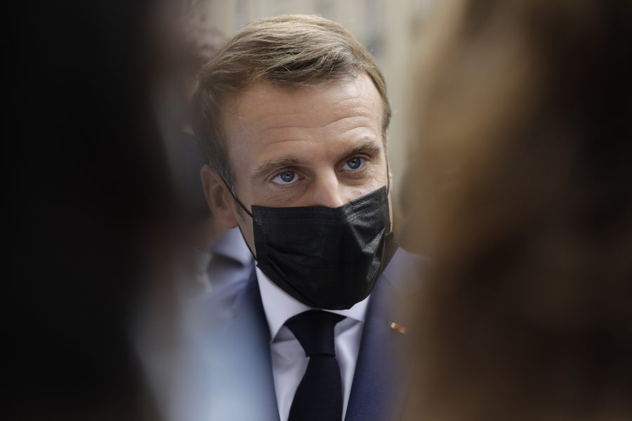 Frankrikes president Emmanuel Macron.