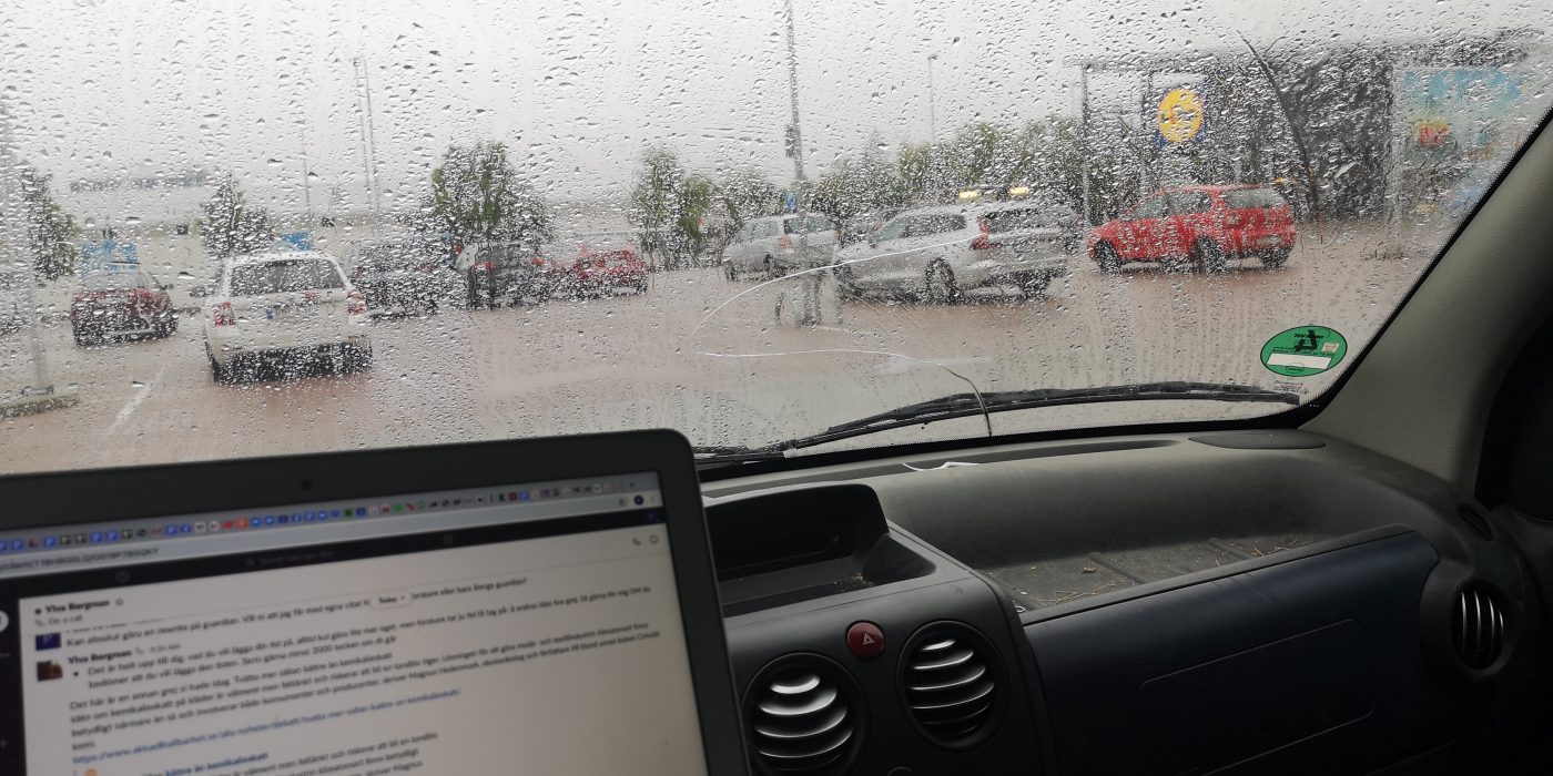 En majoritet vill fortsätta ha möjlighet att distansarbeta även i fortsättningen.