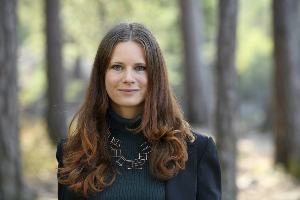 Rebecka Le Moine (MP) är en av flera riksdagsledamöter som nämner basinkomst i sina motioner.