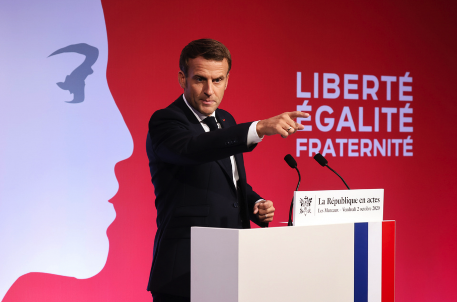 Frankrikes president Emmanuel Macron höll i fredags ett linjetal där han förklarade att "islamistisk separatism" måste bekämpas.
