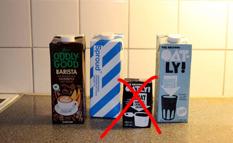 Sedan 2013 är det förbjudet att kalla plantbaserade mejeriprodukter för mjölk, grädde etcetera, men nu kan det bli förbjudet att även skriva "används som grädde" på paketet eller i samband med marknadsföringen, som på det lilla paketet på bilden där det står "som matlagningsgrädde".