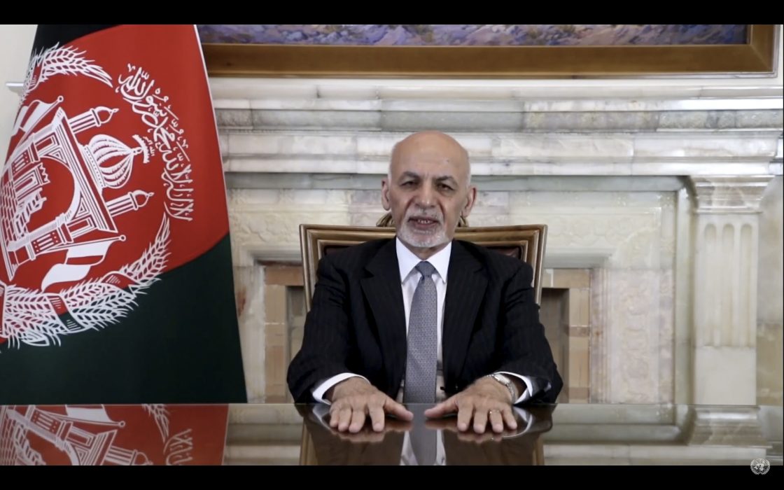 Afghanistans president Ashraf Ghani.