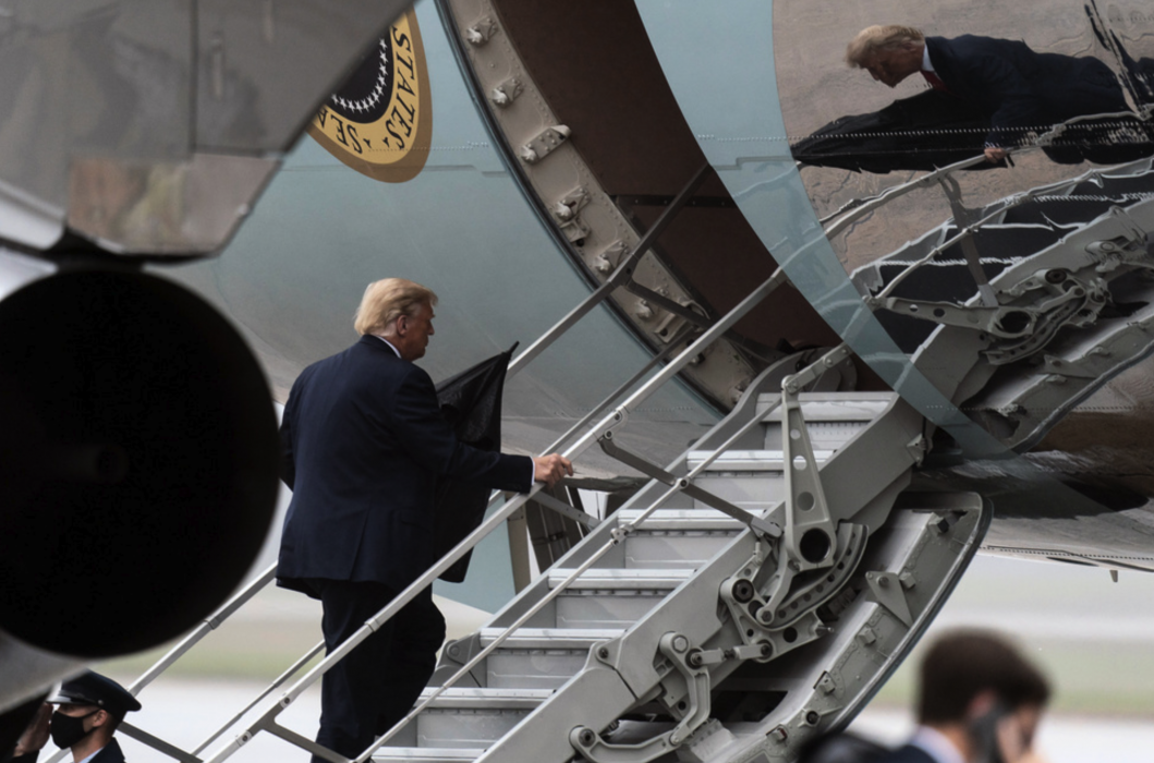 Trump har testat negativt mot coronaviruset, enligt Vita husets läkare.