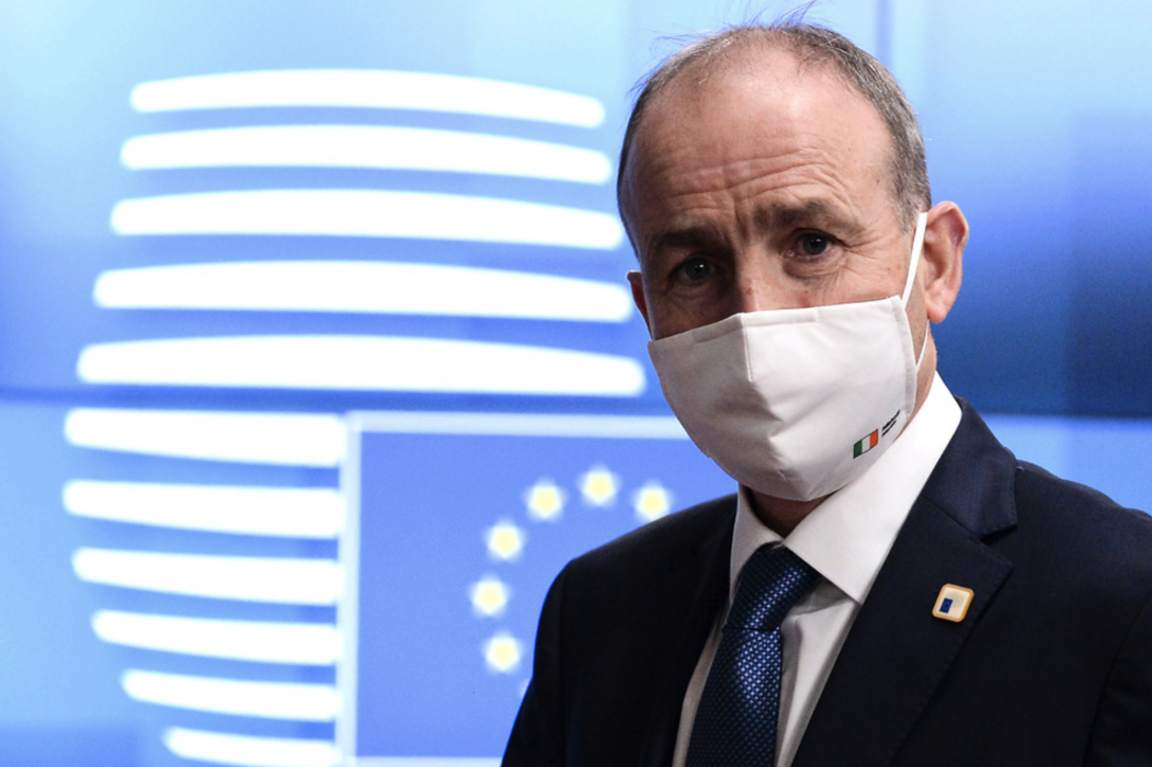 Irlands premiärminister Micheál Martin.