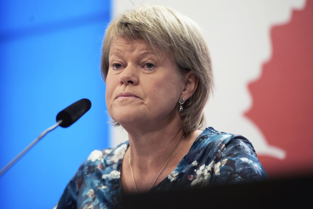 Vänsterpartiets ekonomisk-politiska talesperson Ulla Andersson.