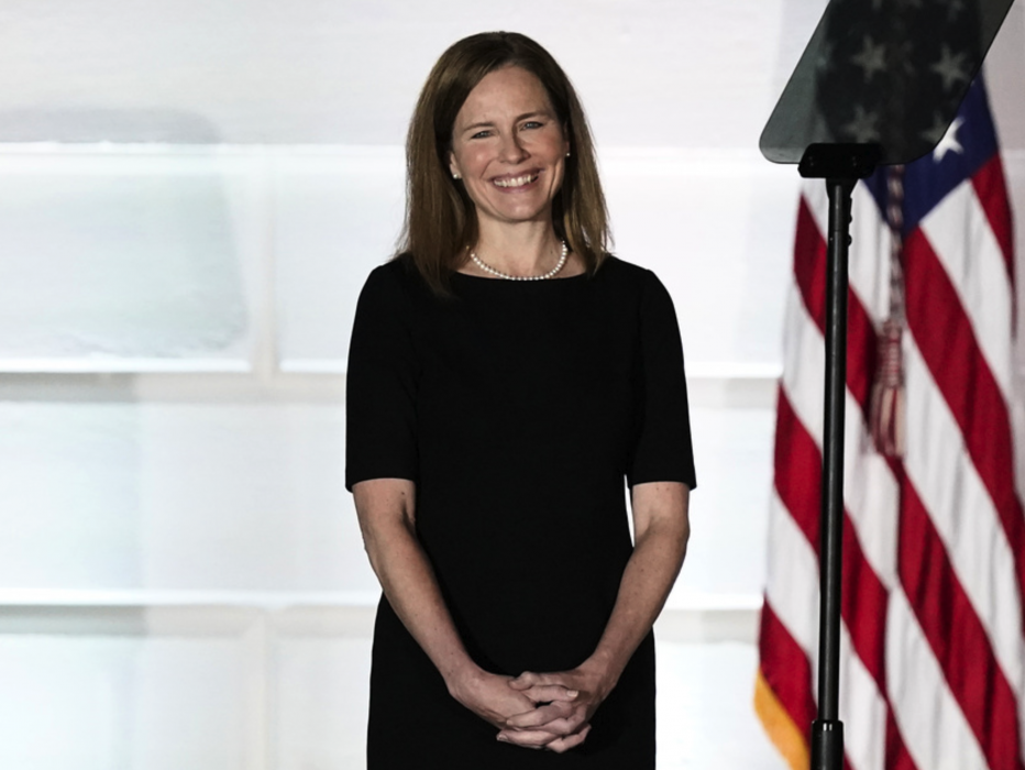 Amy Coney Barrett är nu HD-domare.