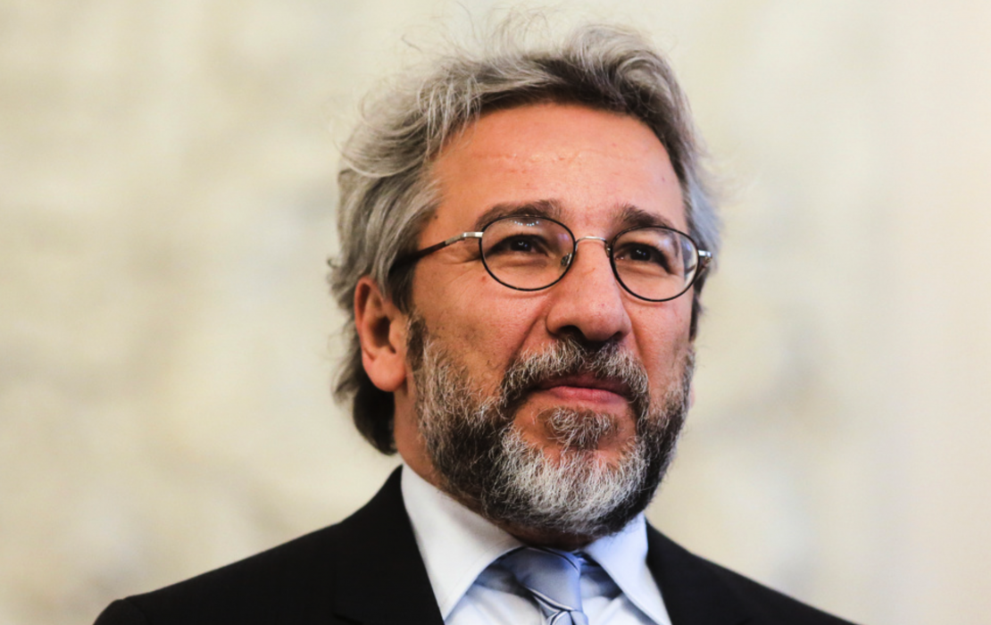 Can Dündar, tidigare chefredaktör för den oppositionella turkiska tidningen Cumhuriyet.