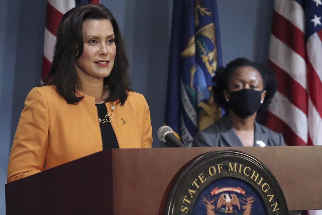 Michigans guvernör Gretchen Whitmer.