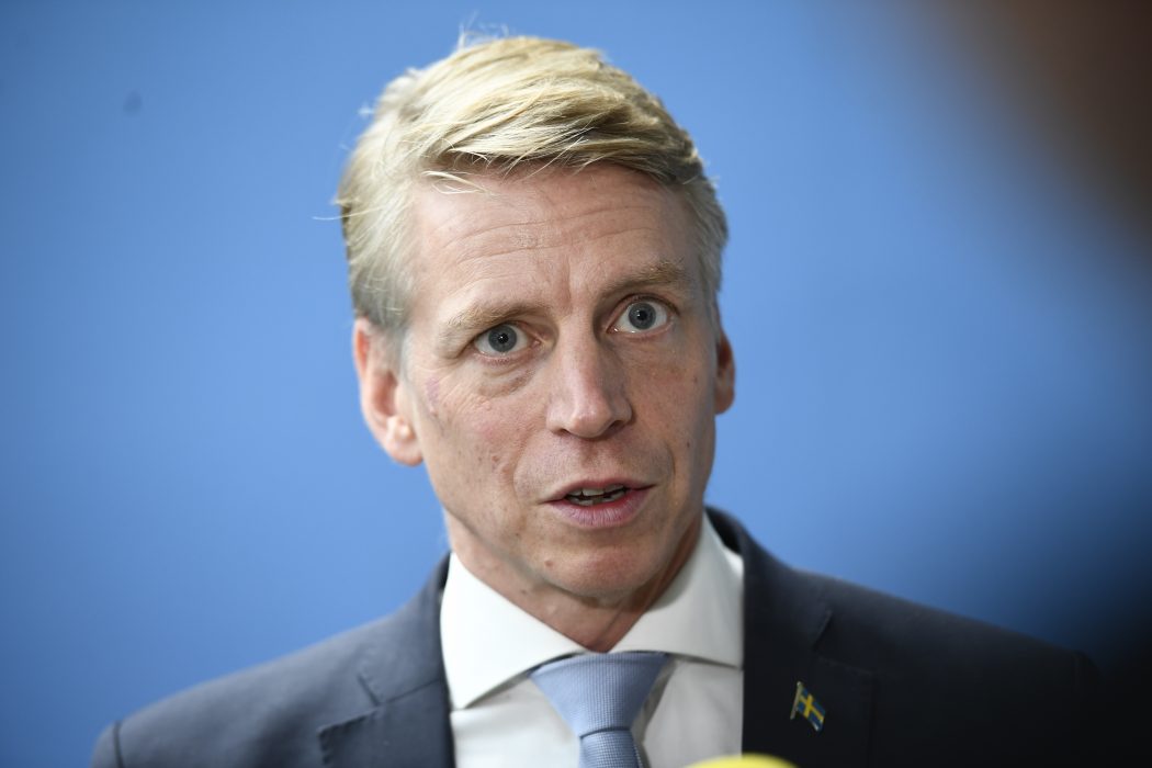 Finansmarknads- och bostadsminister Per Bolund.