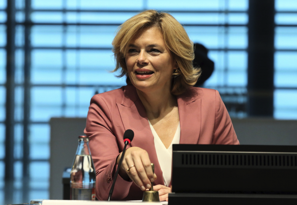 Tysklands jordbruksminister Julia Klöckner.