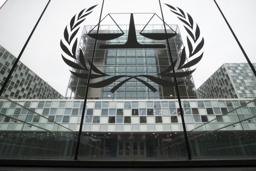 Internationella brottmålsdomstolen ICC i Nederländerna.