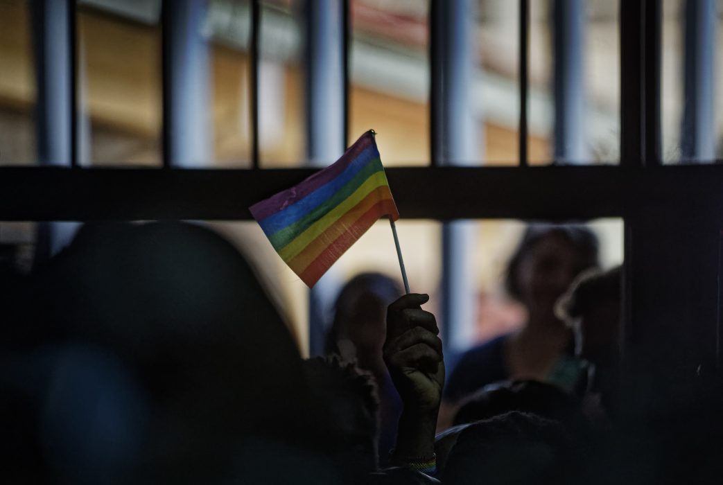 Arkivbild från en domstol i Kenyas huvudstad Nairobi, ytterligare ett land med anti-homosexualitetslagar.