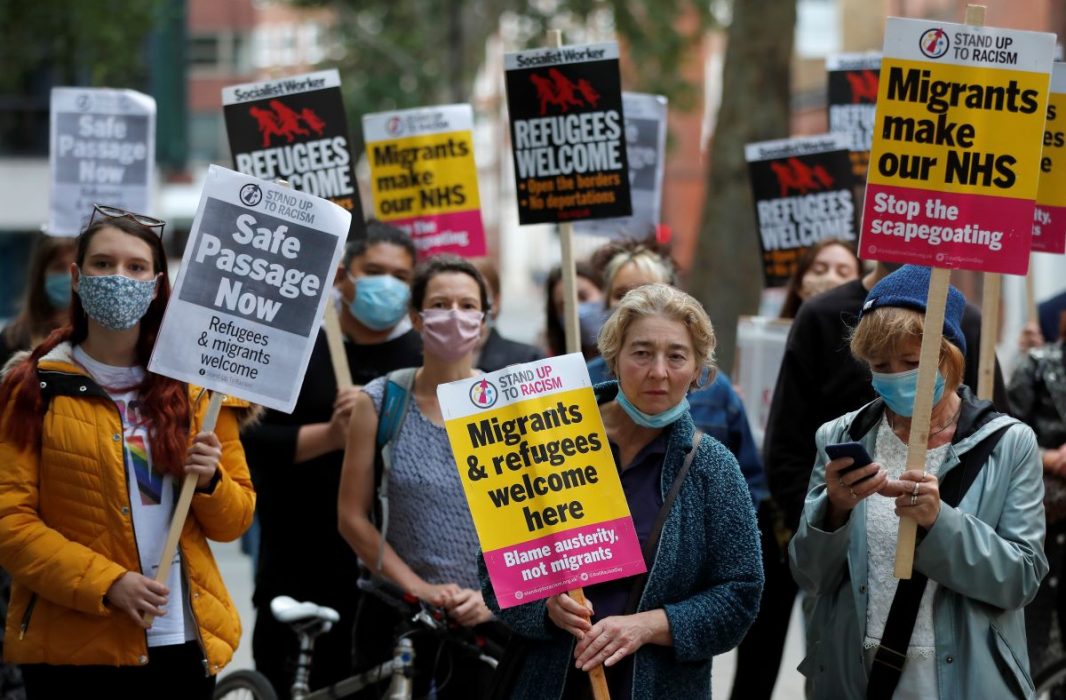 Storbritanniens hårda migrationslagar gör att många migranter, även de utsatta för trafficking, riskerar att deporteras.