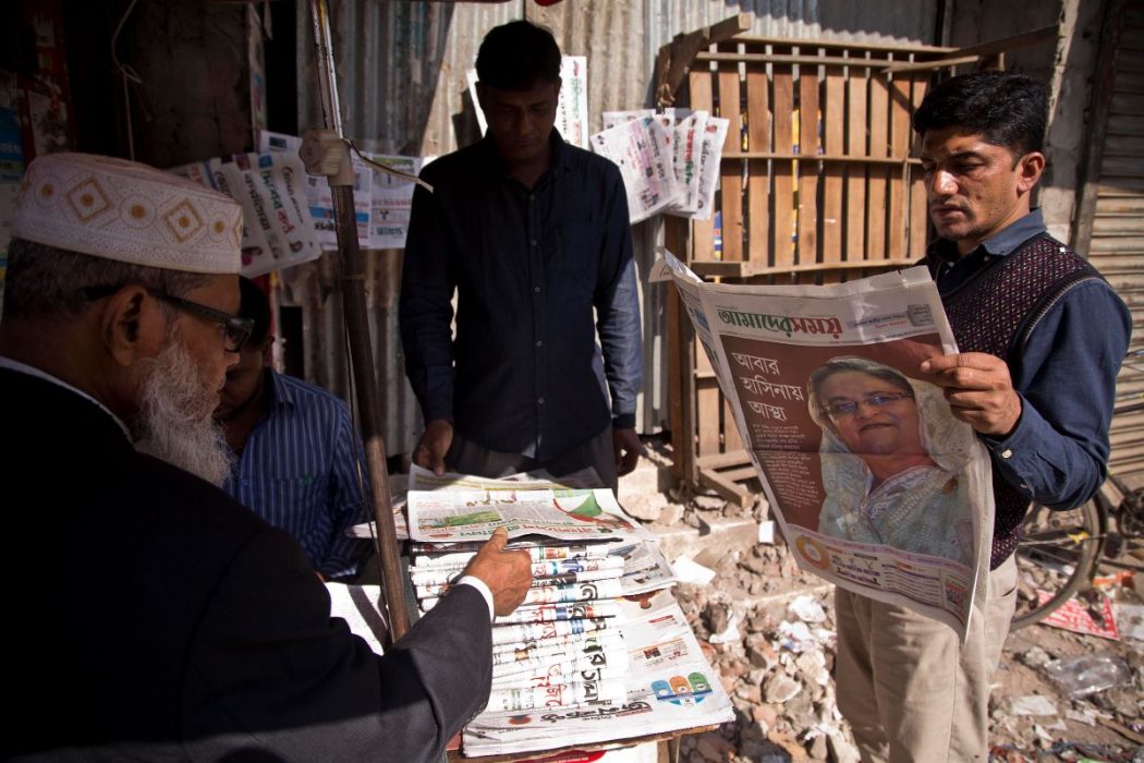 Klimatet för journalister i Banglades ser ut att hårdna.