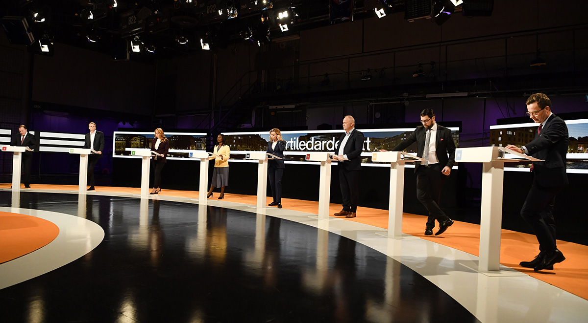 Syrepanelen kommenterar söndagens partiledardebatt i Agenda.
