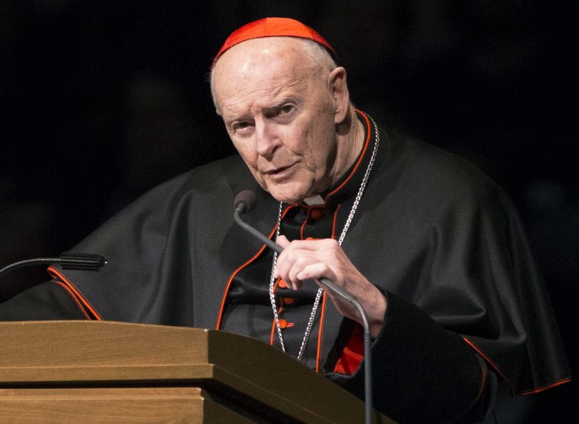 Idag släpper Vatikanen en rapport om anklagelserna mot före detta kardinal Theodore McCarrick (bilden).