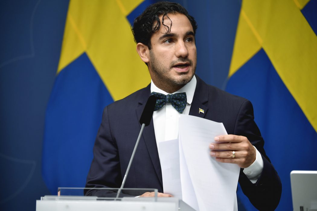 Socialförsäkringsminister Ardalan Shekarabi (S).