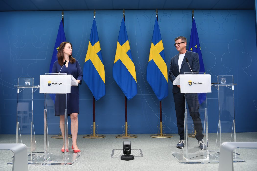 Jämställdhetsminister Åsa Lindhagen presenterade i augusti Lars Arrhenius som ny diskrimineringsombudsman, DO.