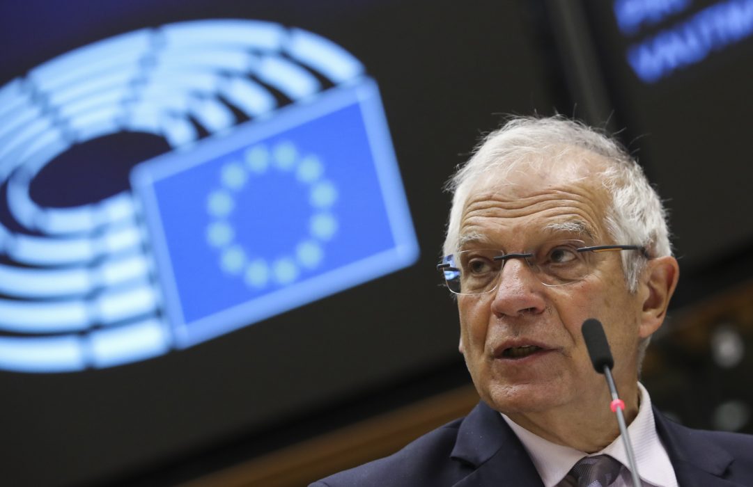 EU:s utrikeschef, spanjoren Josep Borrell.