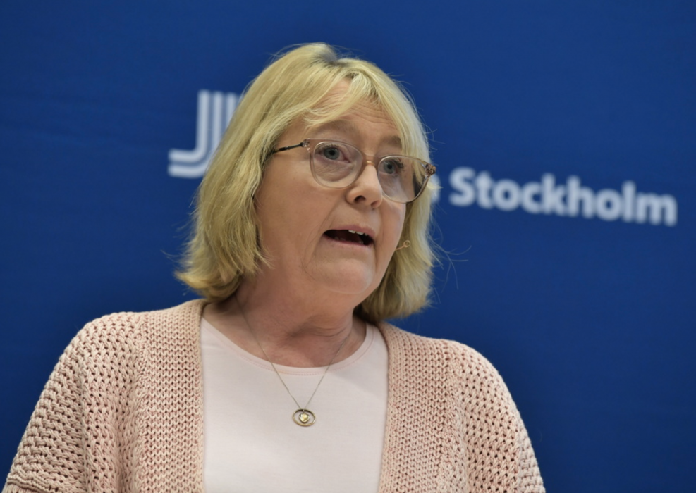 Det var Stockholms finansregionråd Irene Svenonius (M) som la förslaget för regionstyrelsen att rösta för avtalet med Camfil.