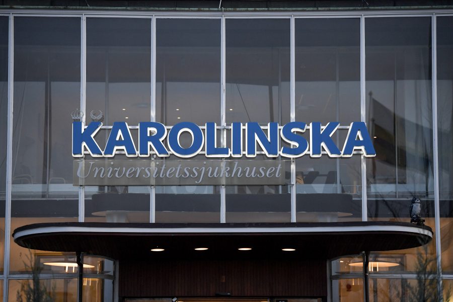 Karolinska Universitetssjukhuset i Solna.