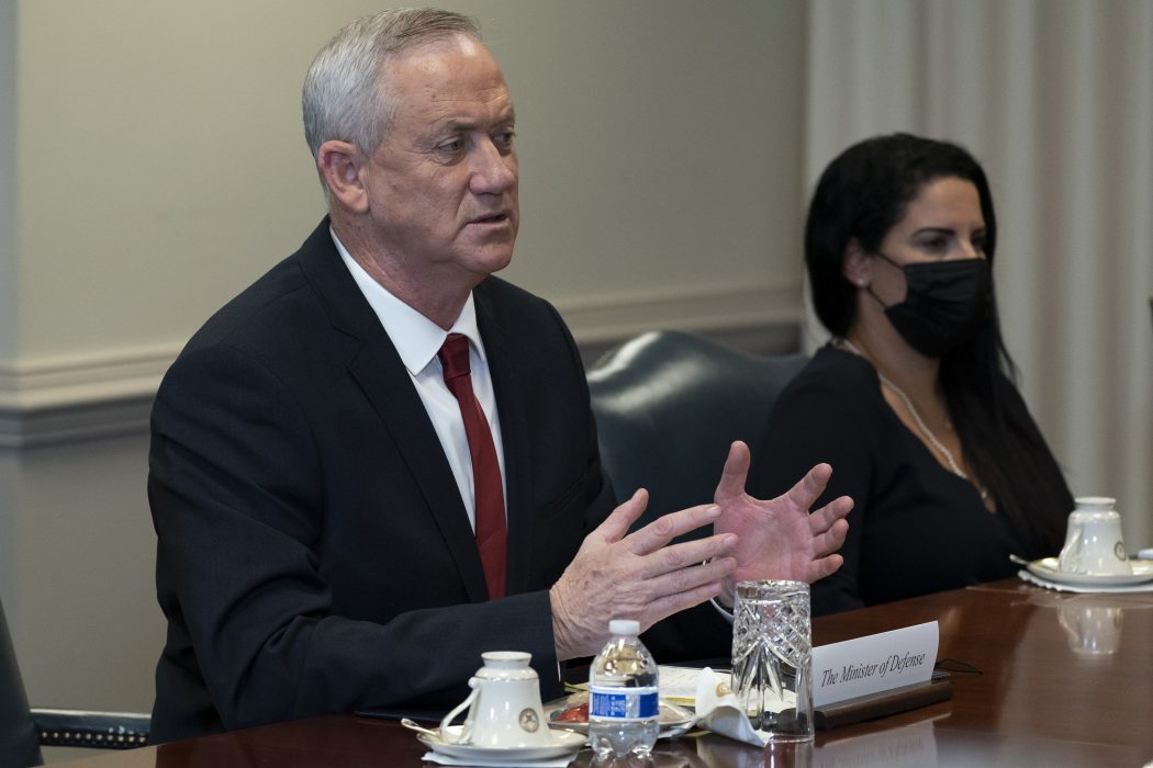 Israels försvarsminister Benny Gantz.
