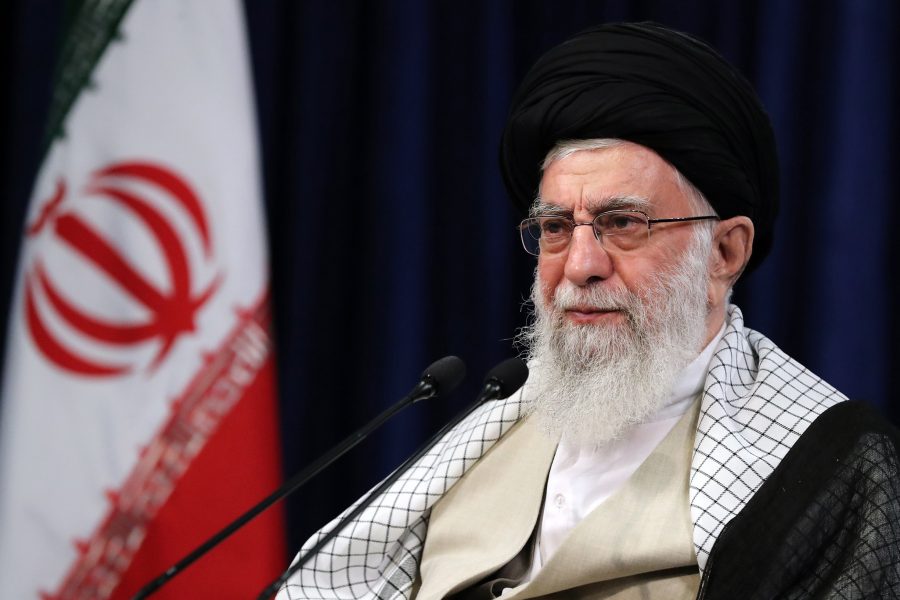 Irans högste ledare ayatolla Ali Khamenei.